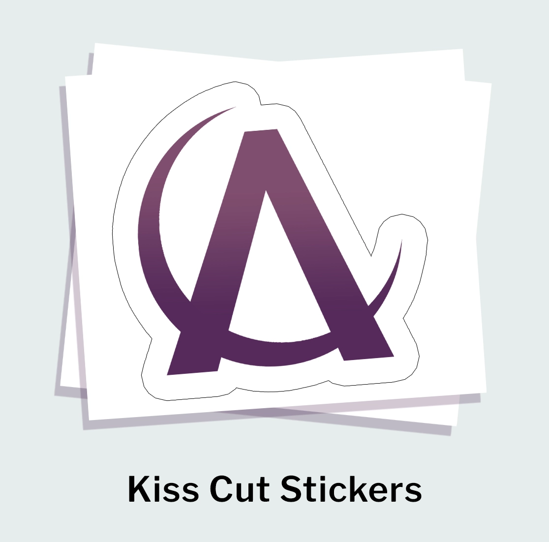 Kiss-cut stickers